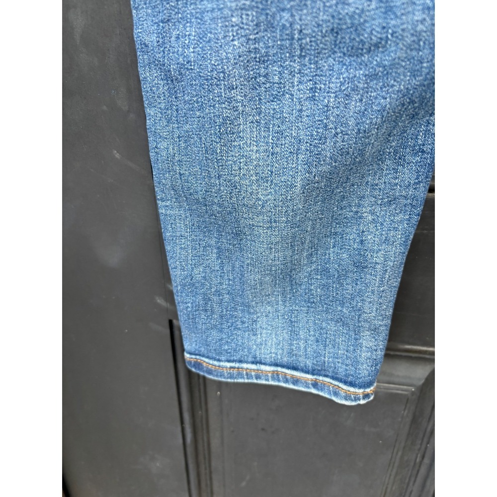 ASOS Denim Womens High Rise Skinny Jeans Blue Medium Wash Size UK 18/32 - Picture 12 of 13